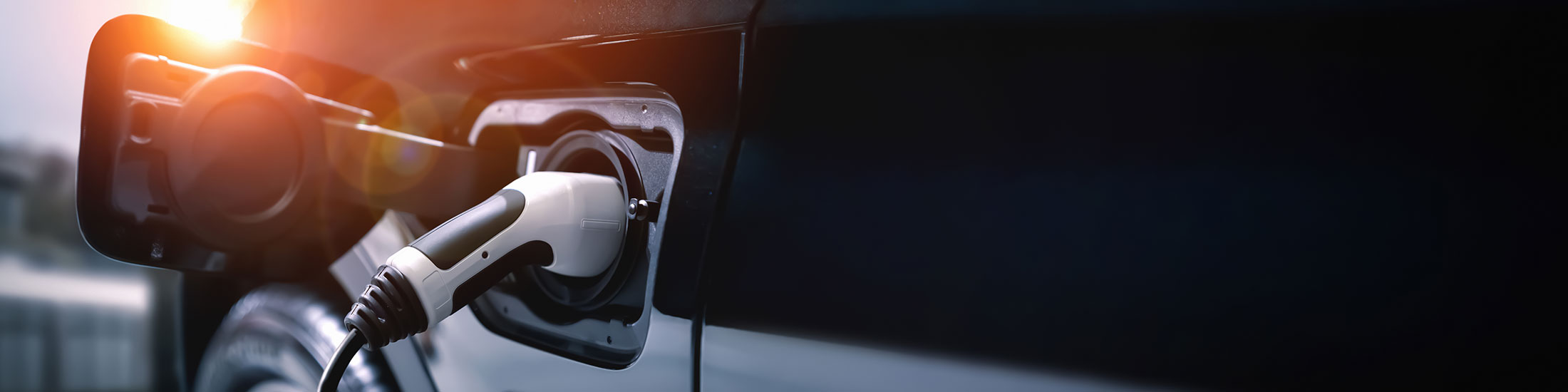 image of an electric vehicle charging