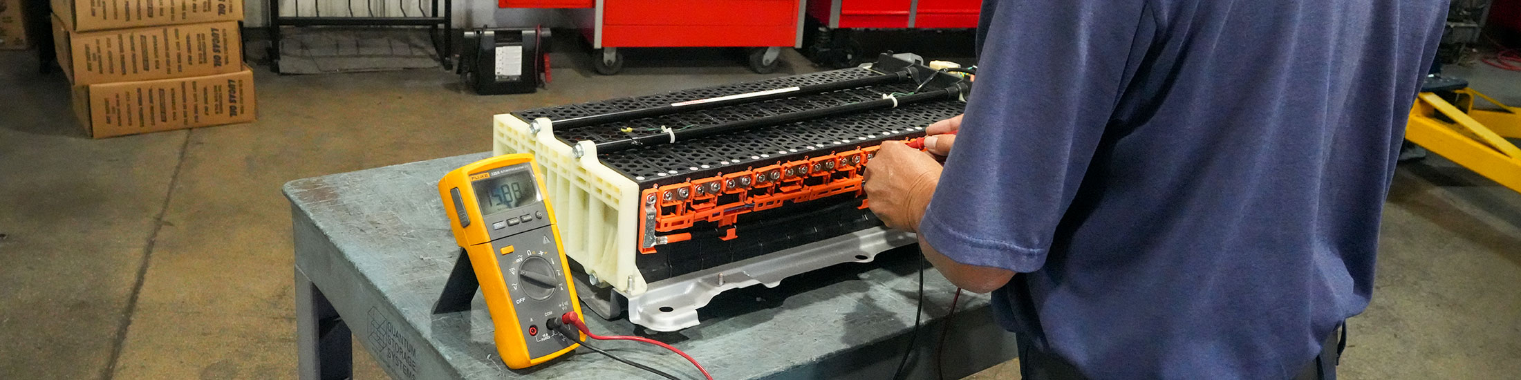 image of Toyota Prius hybrid battery